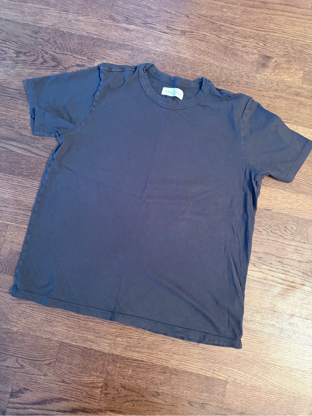 Imogen and Willie Crew Neck T-Shirt - Black